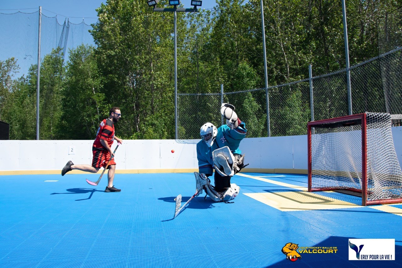Une belle réussite pour la Ligue de hockey-balle de Valcourt