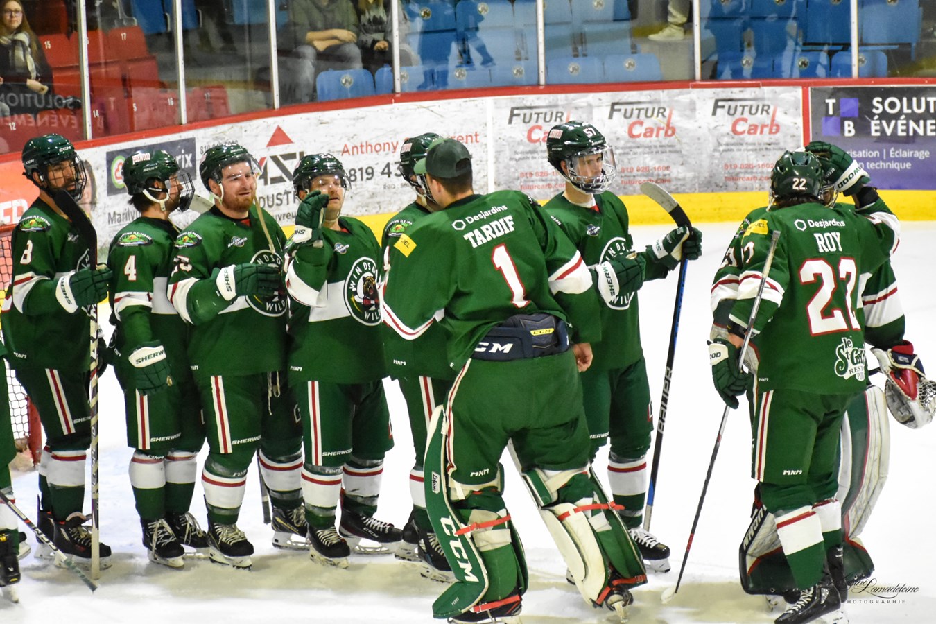 Le Desjardins – Wild termine sa saison régulière en doublant Louiseville