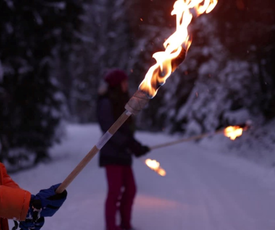 Retour de la populaire randonnée aux flambeaux à Val-des-Sources