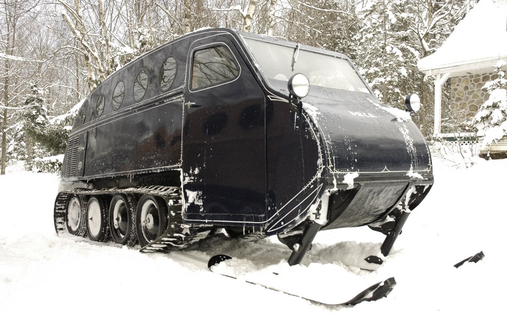 Les organisateurs du Carnaval de Saint-Claude prévoient la présence d’une autoneige B-12 de Bombardier (1947) tout au long des festivités.