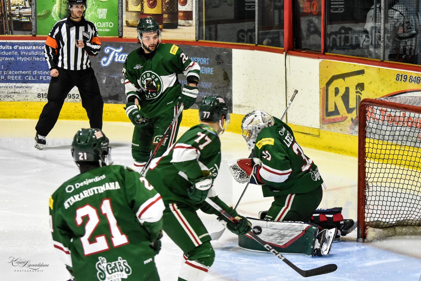 Le Desjardins - Wild tire de l’arrière 2-0 contre les Cougars