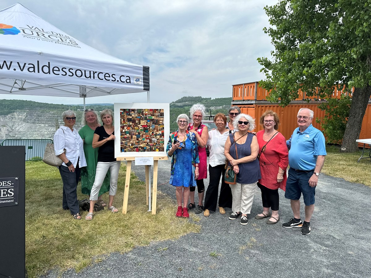 Première édition de Sculptures des Sources à La Place de la Traversée
