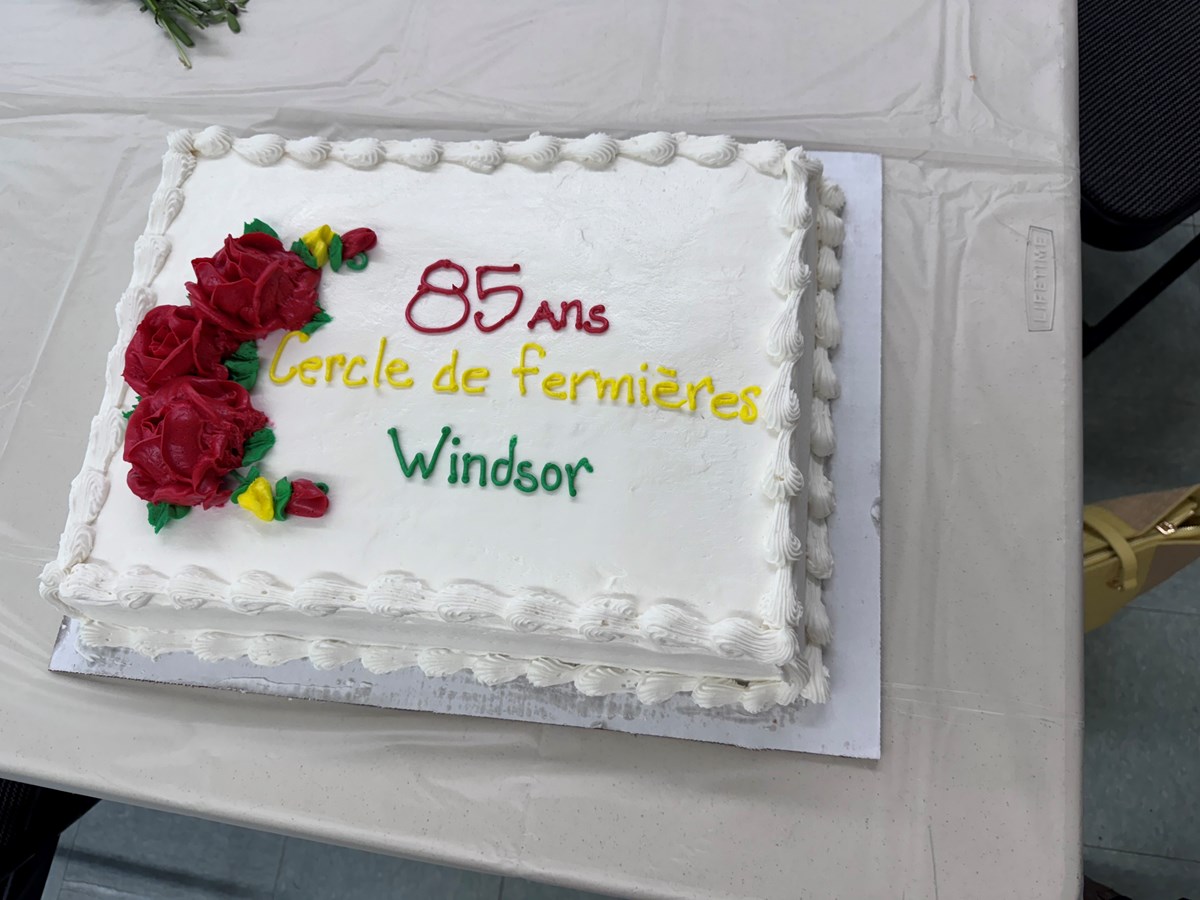 À l’occasion du 85e anniversaire, les membres ont pu partager un gâteau.