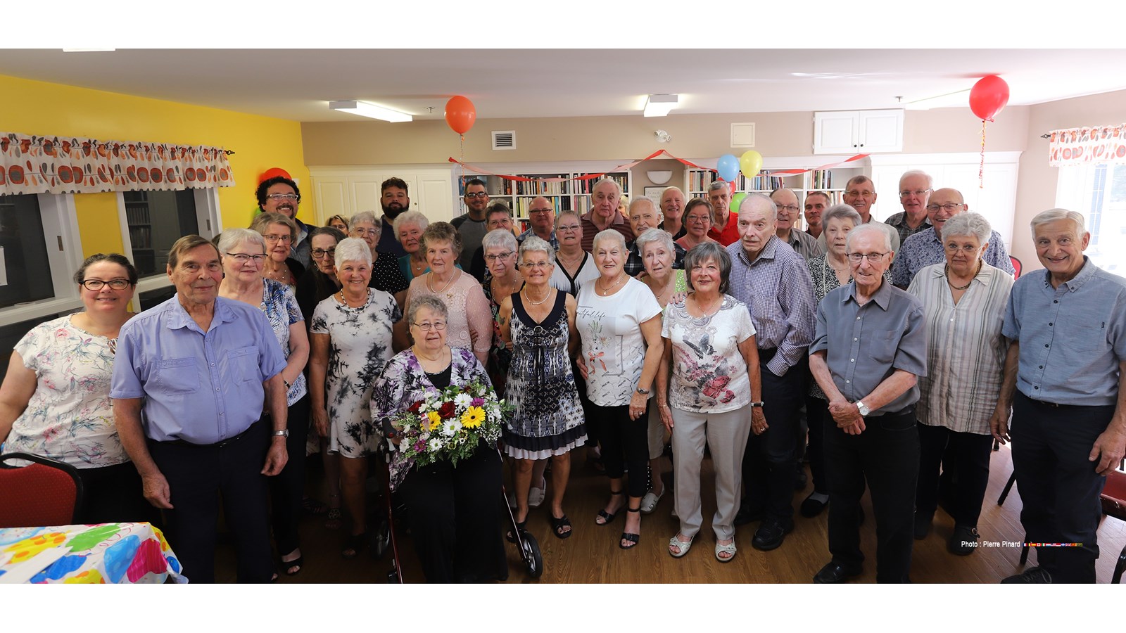 Les festivités ont pris la forme d’un dîner auquel une cinquantaine de personnes ont pris part, dont plusieurs élus municipaux de Saint-François.