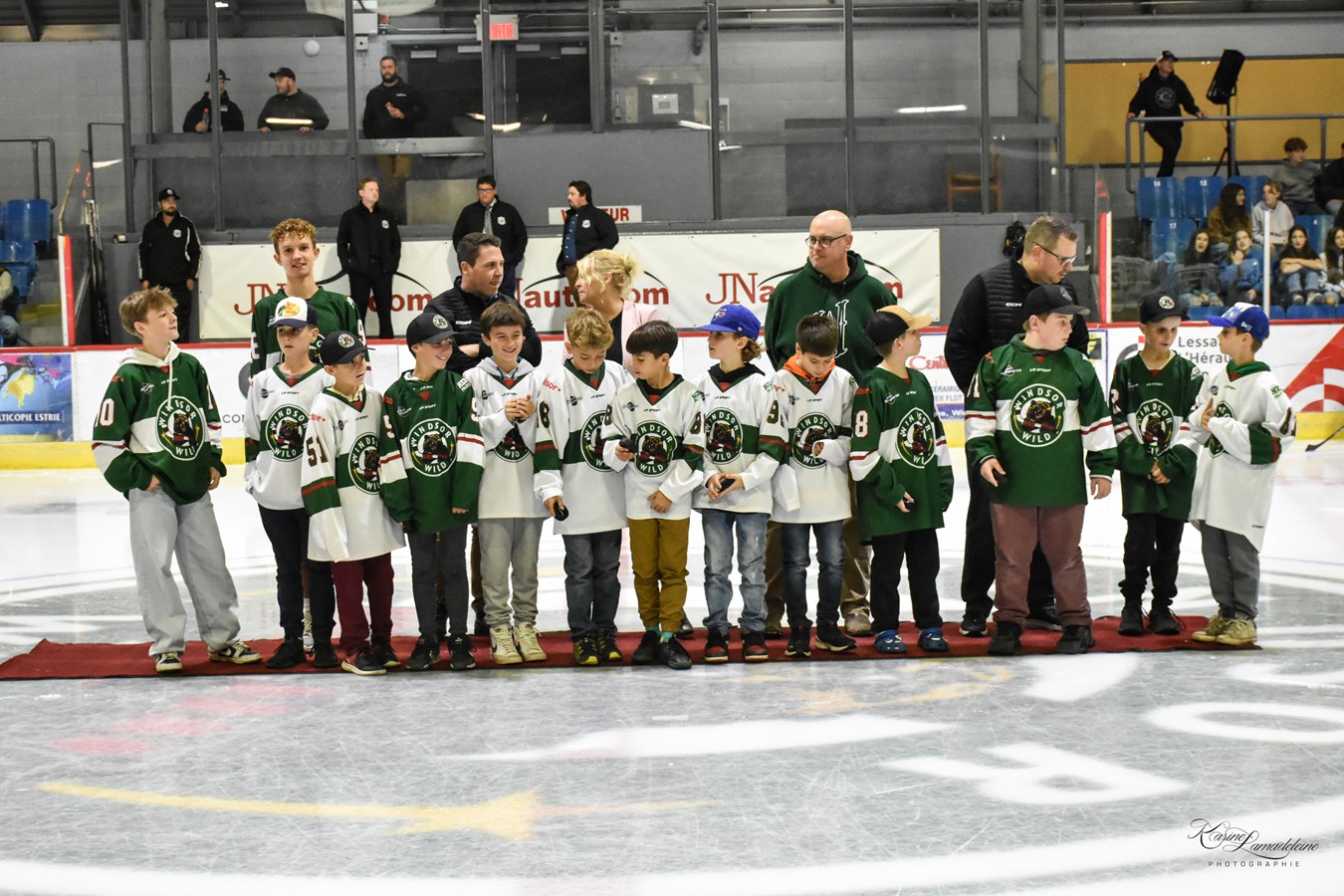 Le Wild accueille gratuitement les joueurs du hockey mineur de Windsor - Richmond