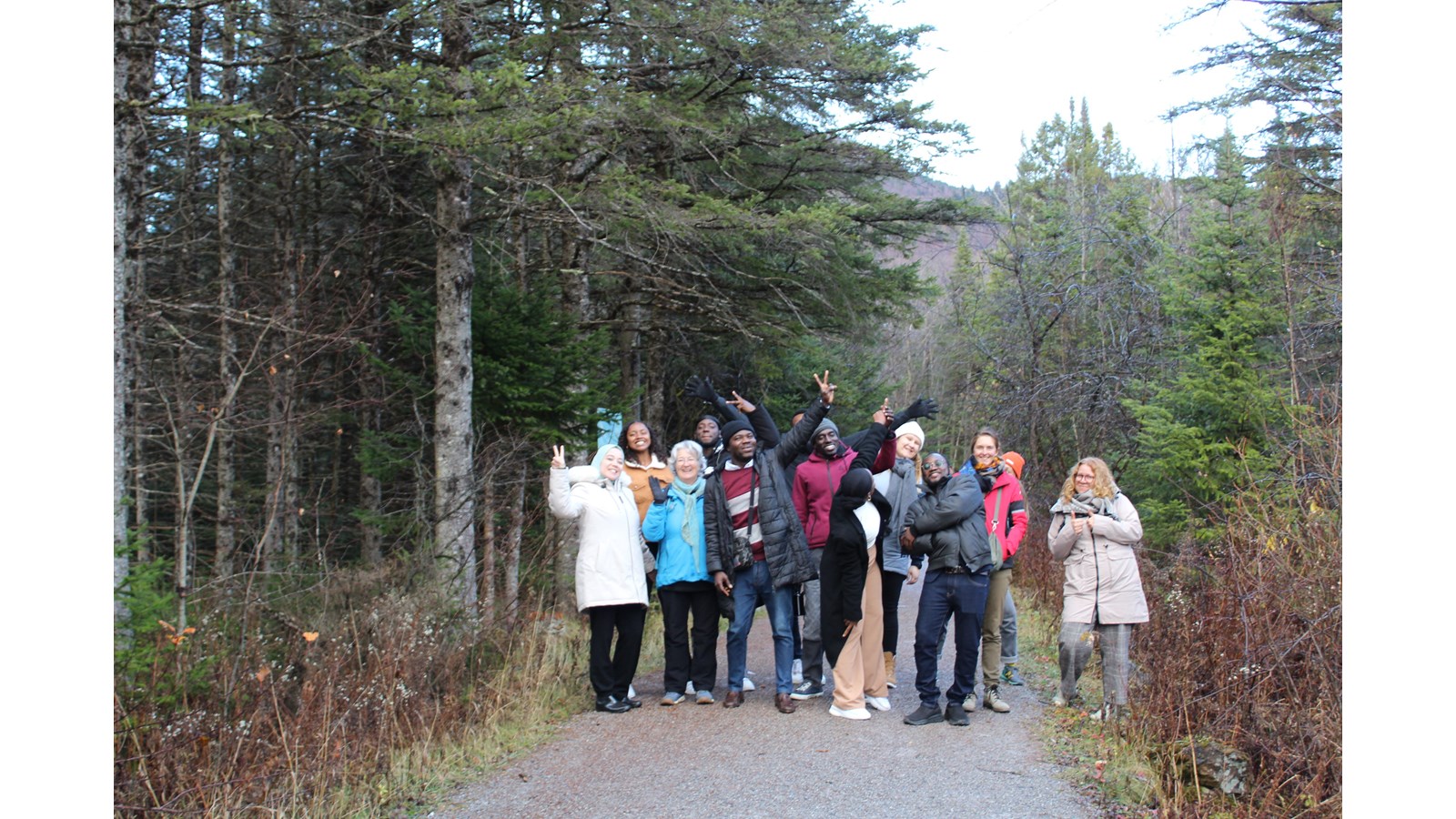 Ils étaient 12 participants à se joindre à l’aventure découverte proposée sur le territoire de la MRC des Sources.