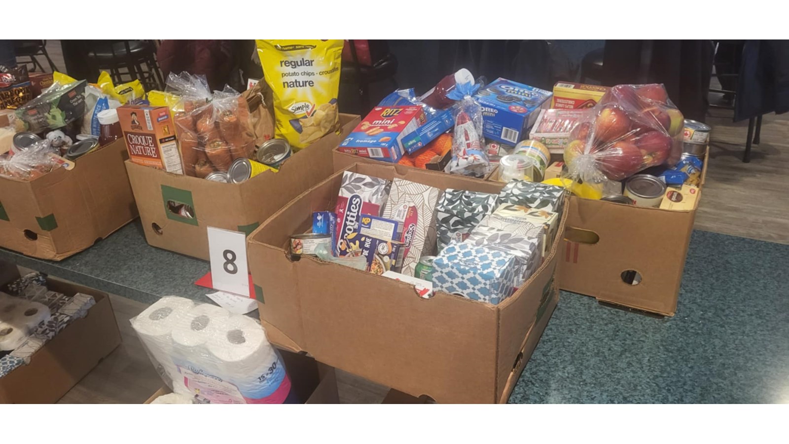 Le Club Aramis de Val-des-Sources contribue au soutien alimentaire de plusieurs familles