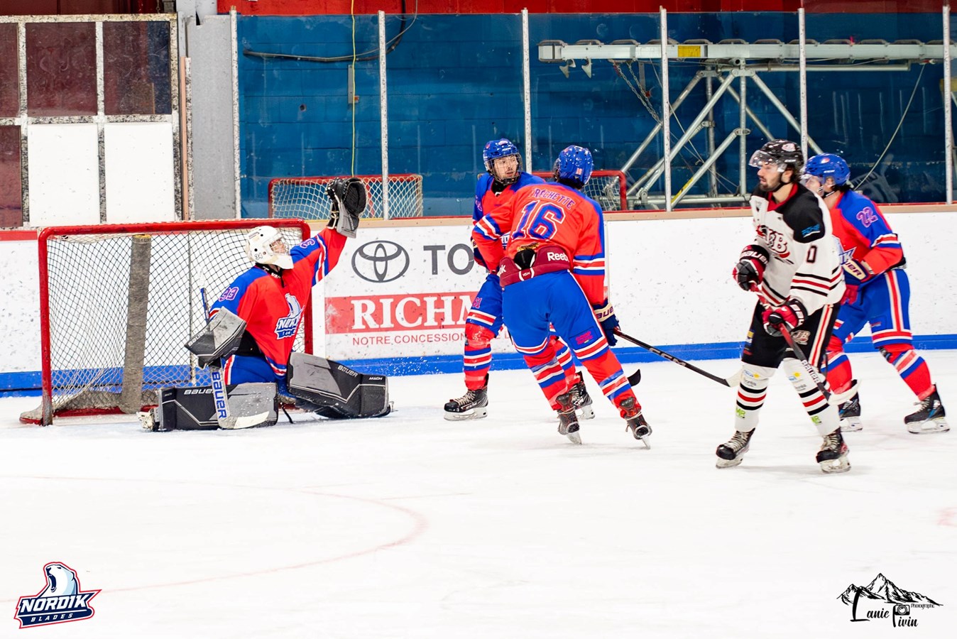 Dernier match de la saison régulière pour le Nordik Blades ce 24 janvier à Lac-Mégantic