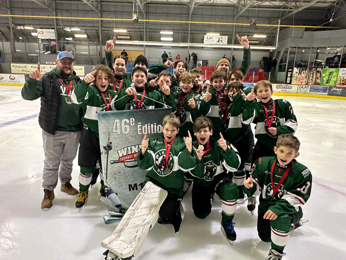 Le 47e Tournoi M13-M15 Sherwood de Windsor bat son plein au Centre J.-A.-Lemay