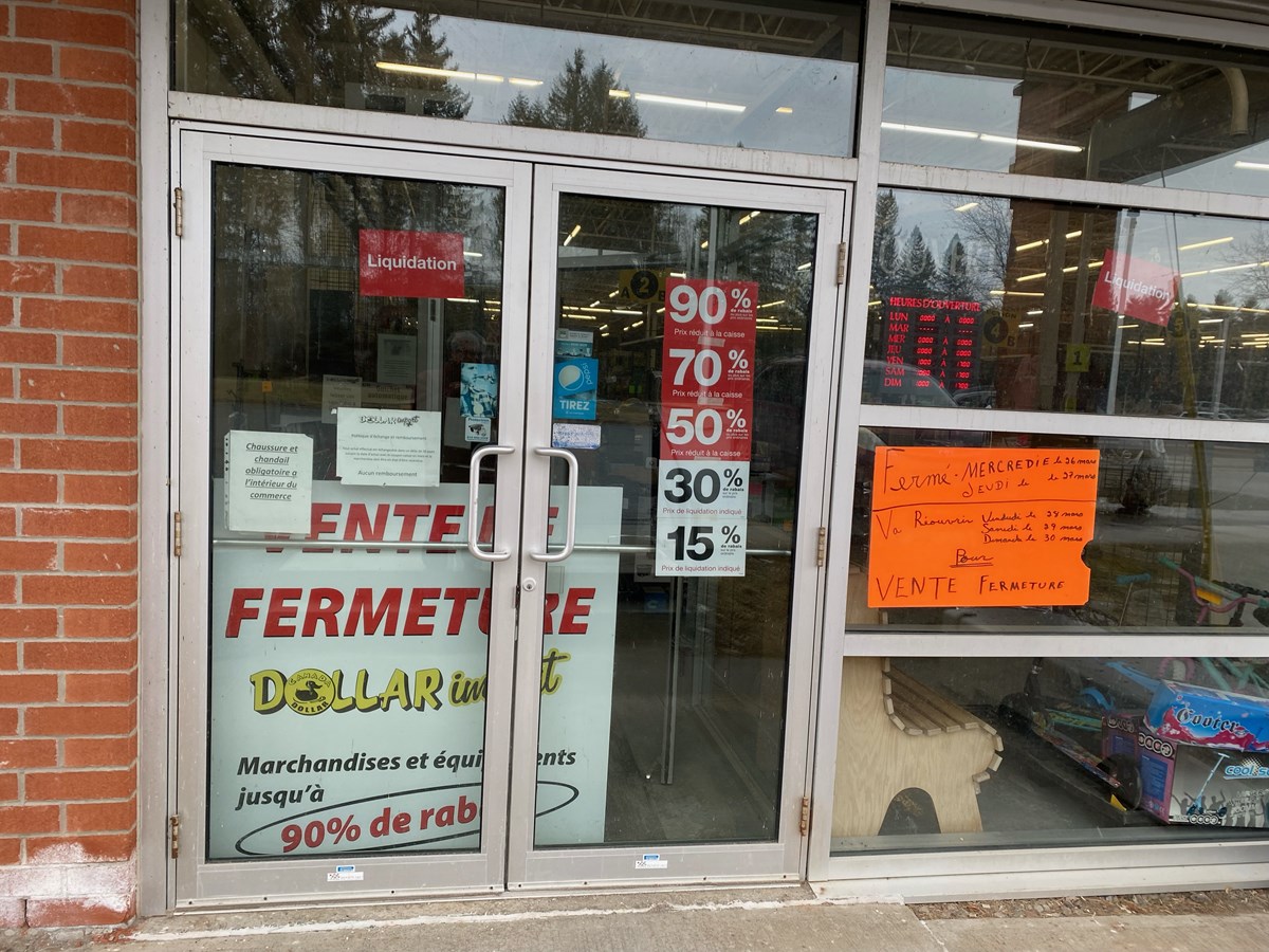 Le Dollar import ferme ses portes de façon définitive