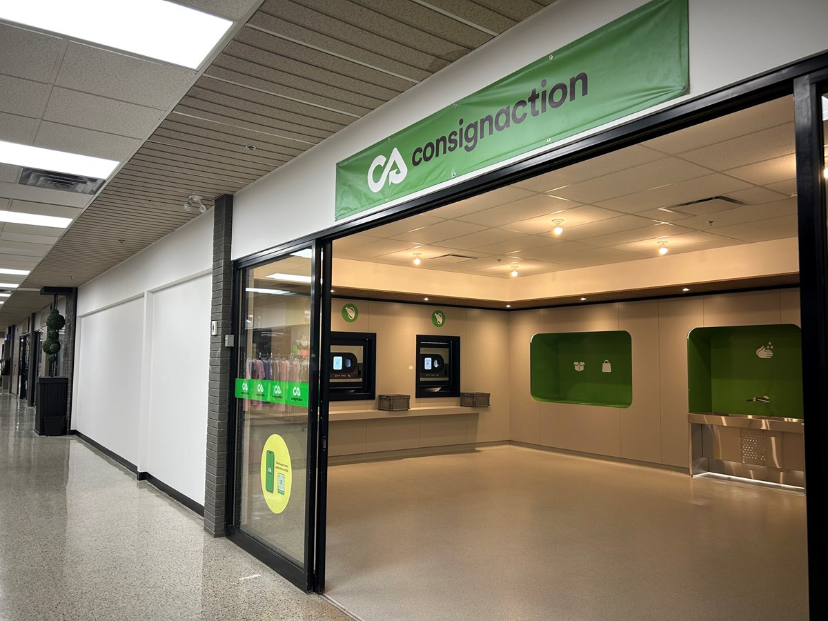 Un nouveau lieu de retour Consignaction, lequel est situé au cœur du centre commercial à Val-des-Sources, soit dans les locaux jadis occupés par le commerce Hamster Megaburo.