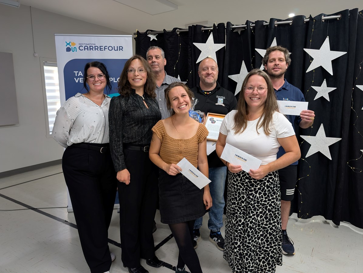 Les camps de jour de Saint-Claude ont reçu la distinction Employeur Pro-Jeunes à Richmond.