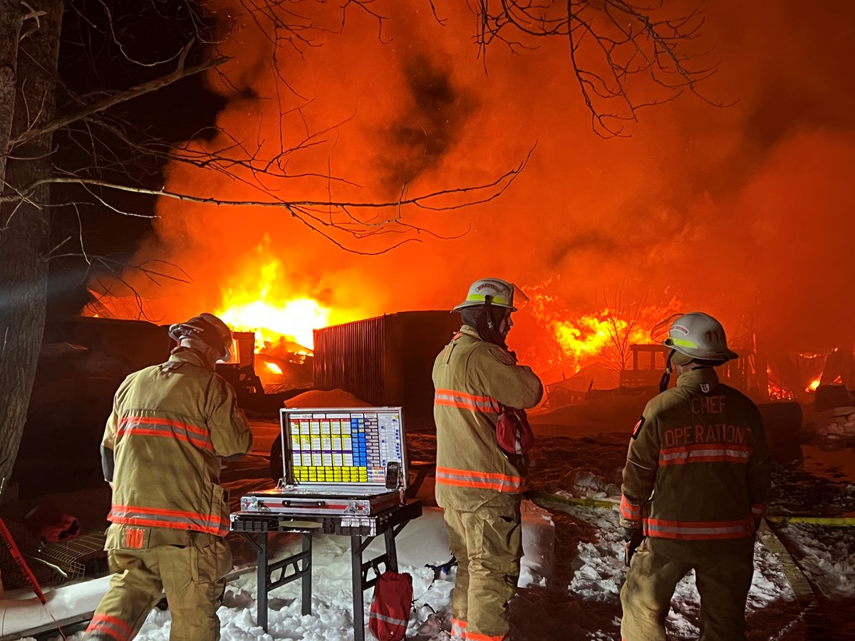 Des canards périssent dans un incendie à Val-Joli