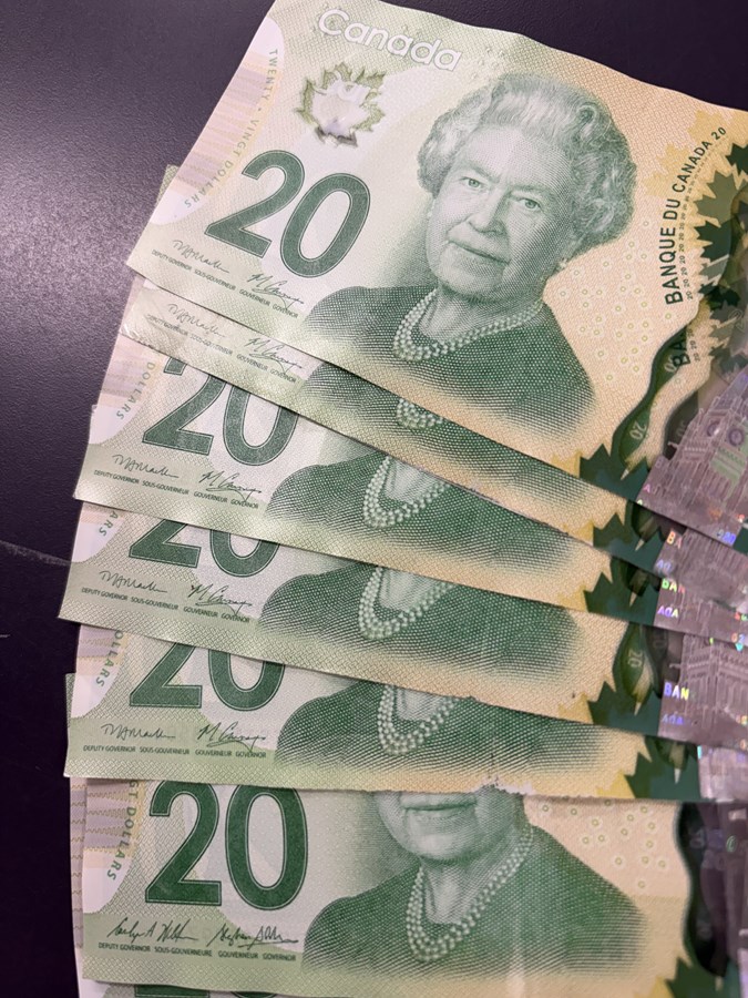 De faux billets de 20 $ en circulation dans les Sources