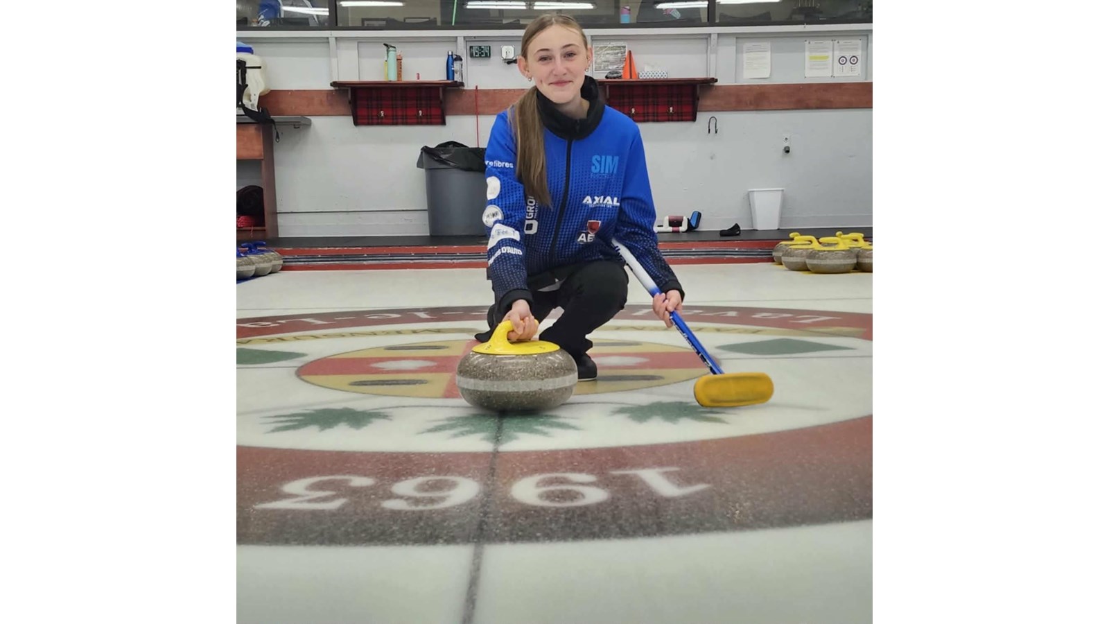 Le parcours inspirant d’une jeune curleuse locale