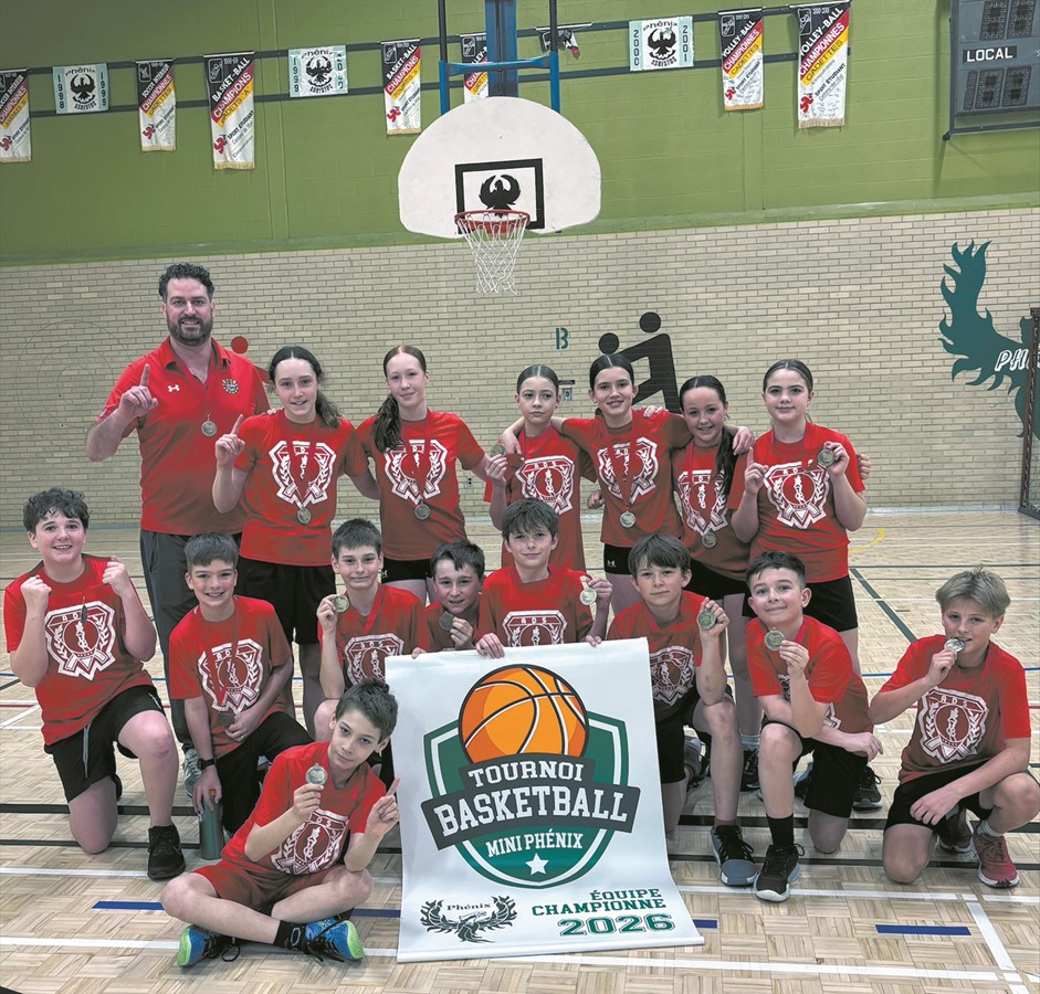 L’école ADS remporte les honneurs au tournoi de basketball Mini-Phénix