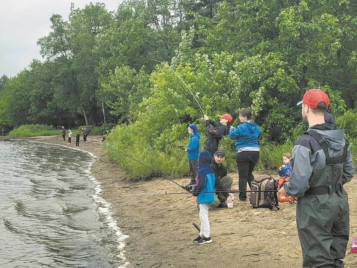 La fête de la pêche au Club de chasse et pêche Larochelle de Val-des-Sources