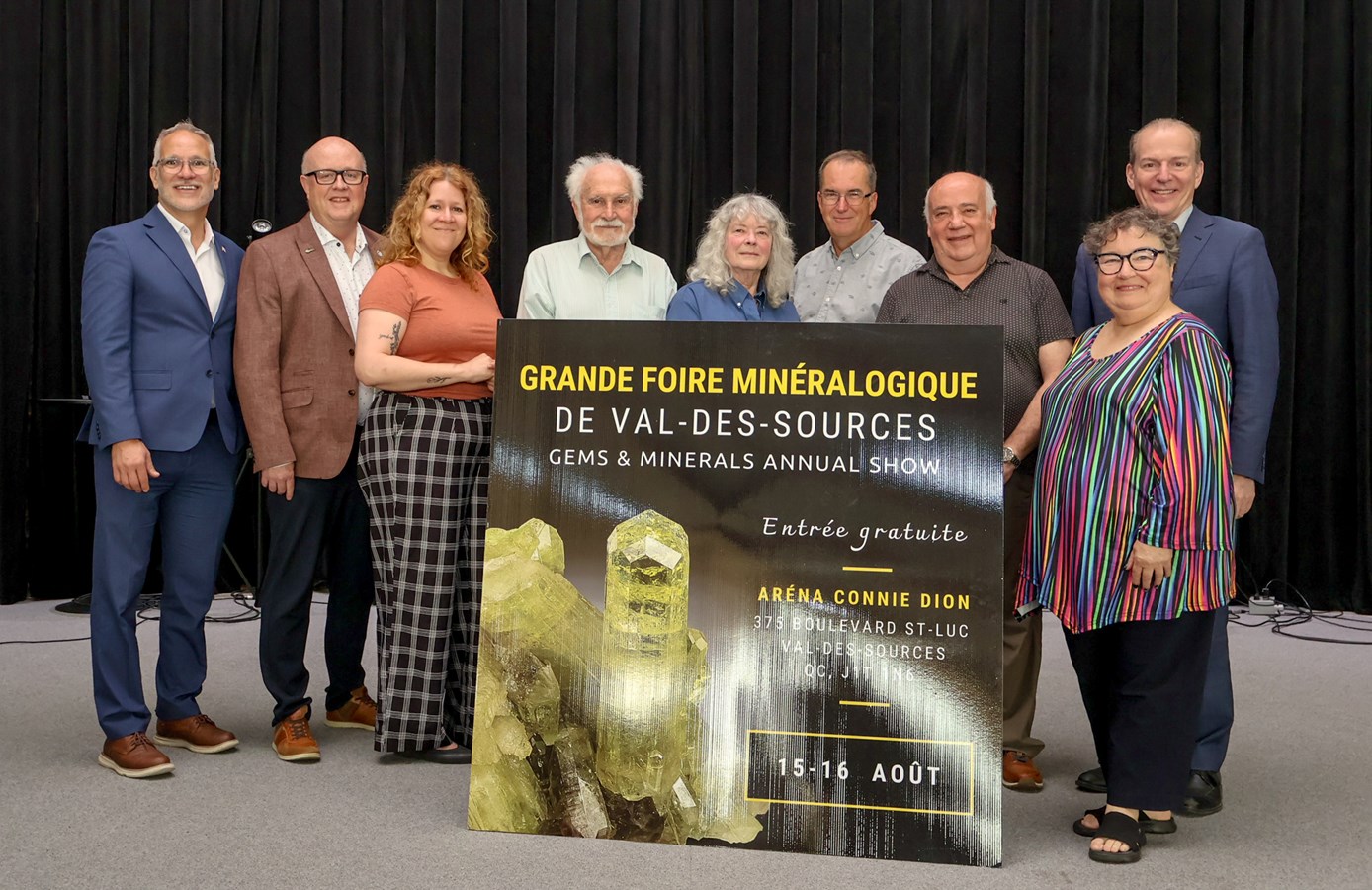 La Grande Foire minéralogique de Val-des-Sources soulignera cette année plus de trois décennies marquantes
