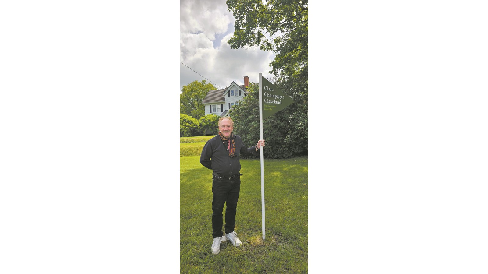 André Viens, actuel propriétaire du Manoir Cleveland à Danville.