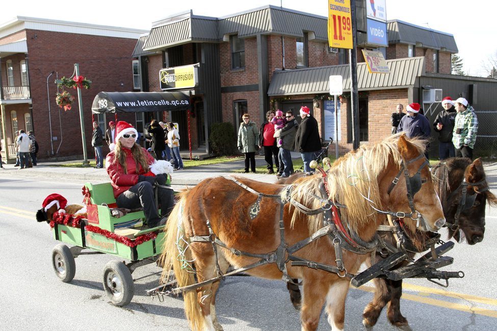 Windsor :  Parade de Noël 2011, super!