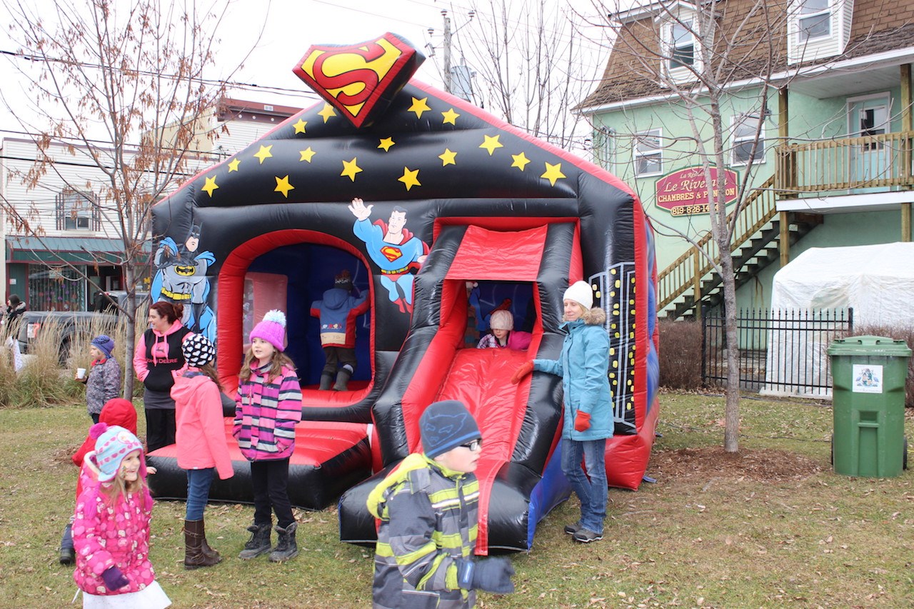 Arrivée du Père Noël à Richmond, 2015