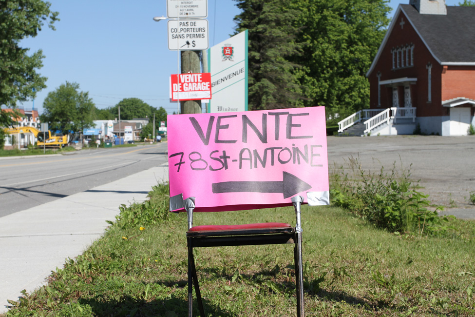 VENTES DE GARAGE!