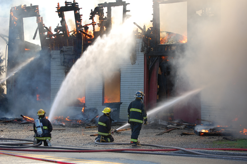 Incendie à Richmond