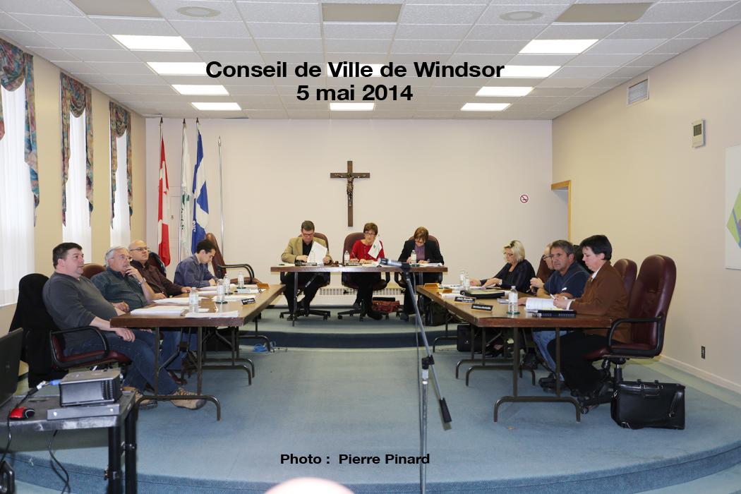 Conseil du 5 mai 2014 au 22 rue St-Georges