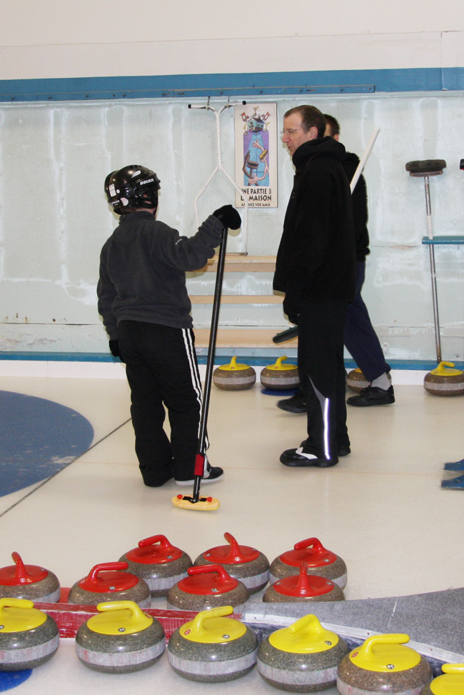 Curling jr à Windsor