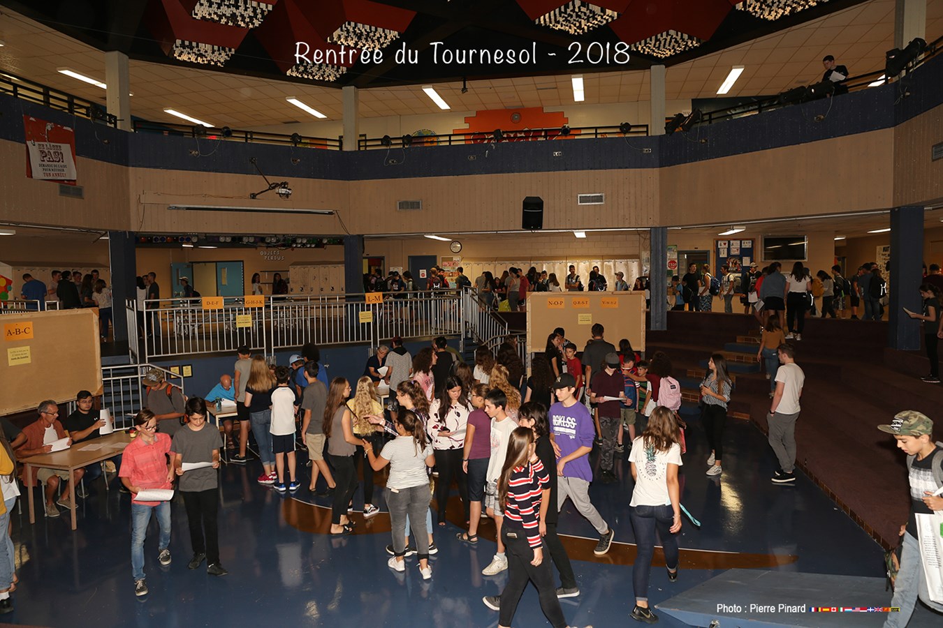 Rentrée scolaire 2018 au Tournesol