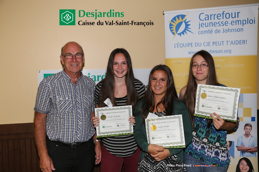 Trio Desjardins pour l'emplois 2016