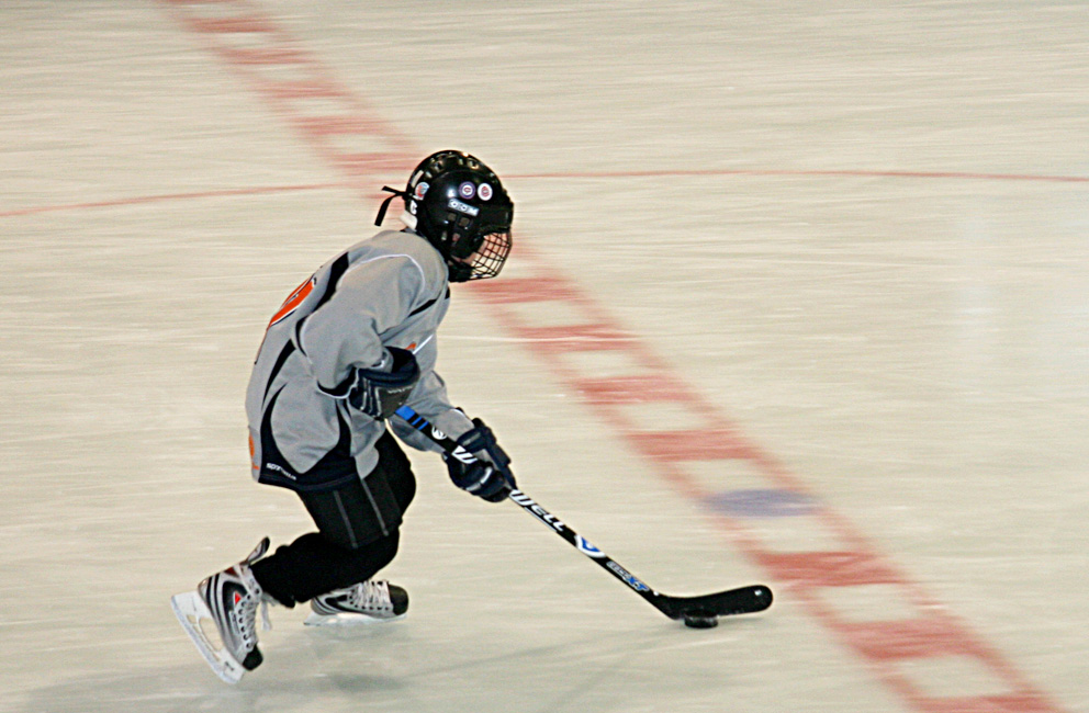 Hockey au Centre J.A. Lemay,  c'est commencé!