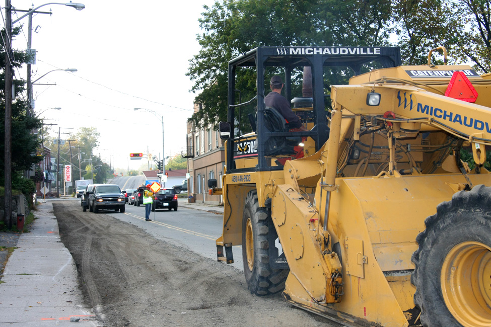 Grand travaux de voirie