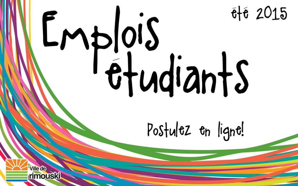 Allez étudiants postulez!