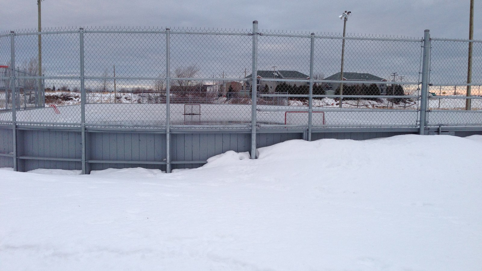 Les patinoires fermées