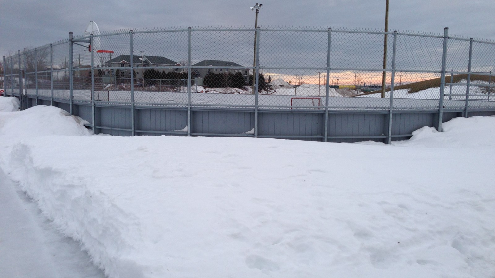 C'est terminé pour les patinoires extérieures cet hiver