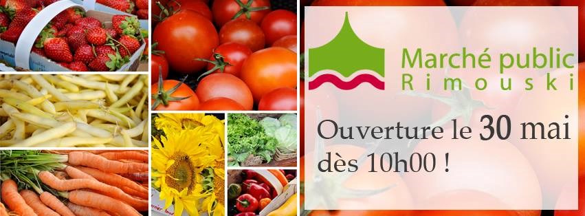 Le Marché public de Rimouski ouvre en fin de semaine 