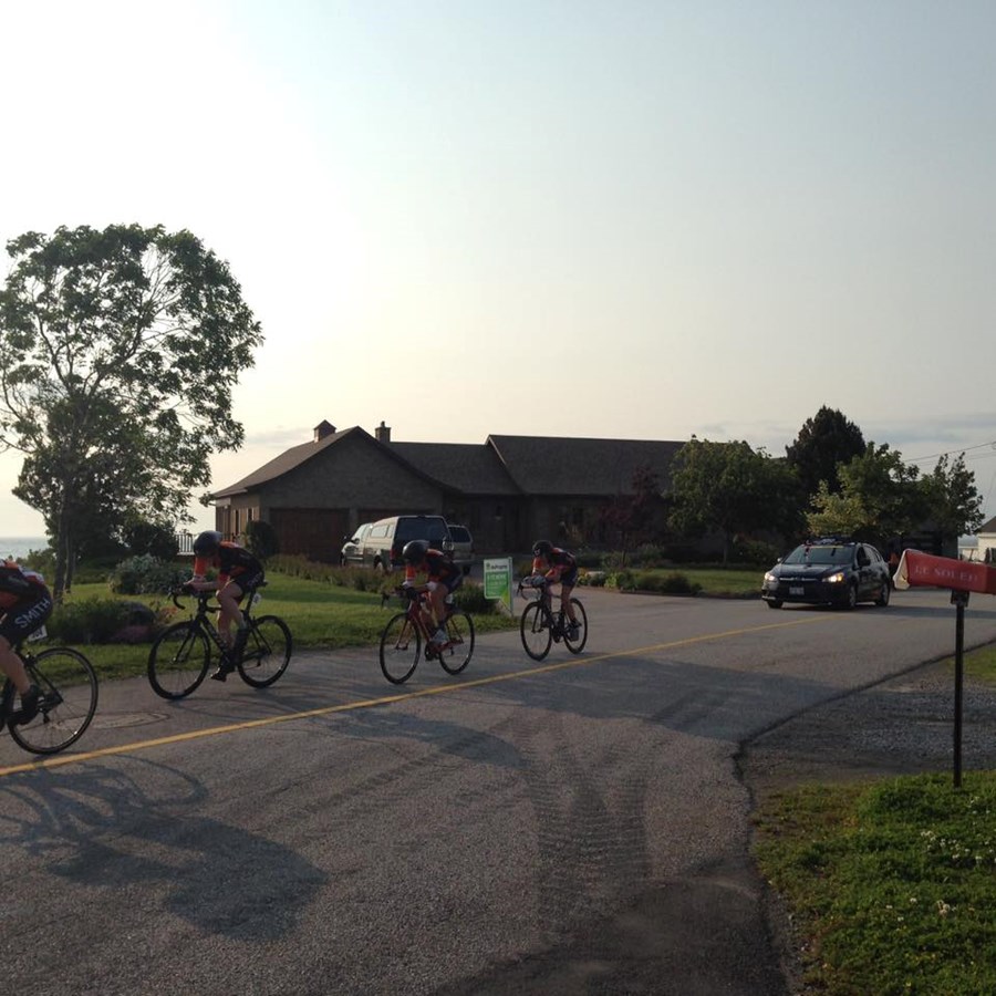 Première étape du Tour de la relève internationale de Rimouski