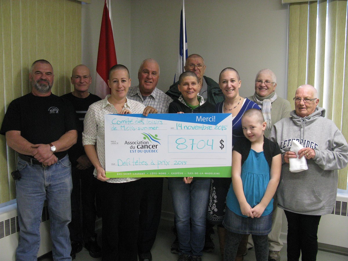 10e Défi Têtes à prix: 8704$ récoltés à Métis-sur-mer