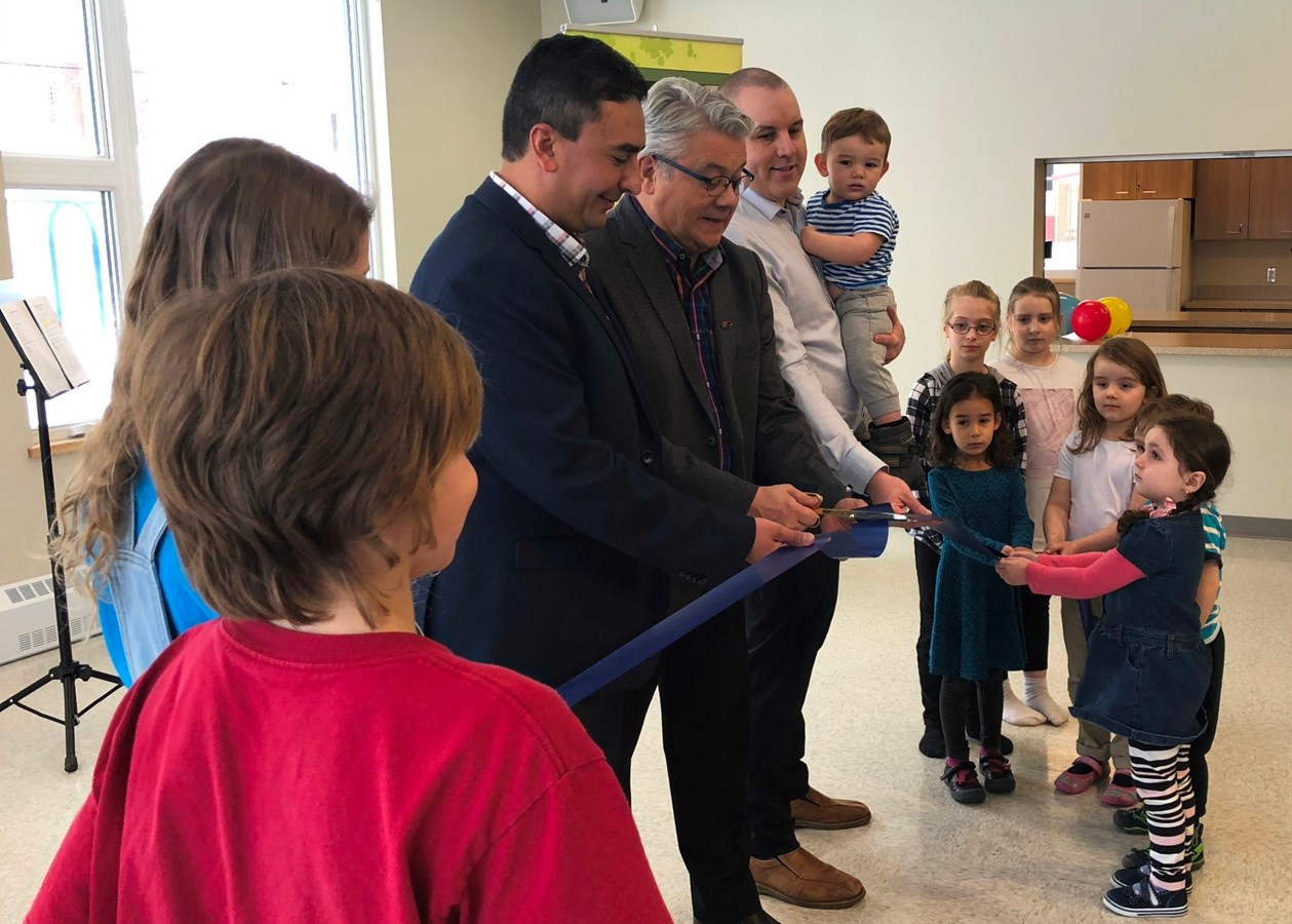 Inauguration des nouvelles installations du centre communautaire La Chanterelle