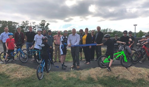 La piste à rouleaux du parc Beauséjour officiellement inaugurée