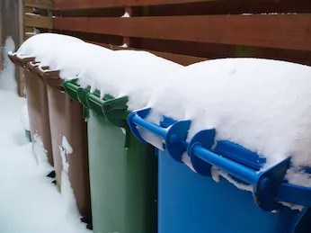 Et la collecte des déchets pendant la période hivernale ?