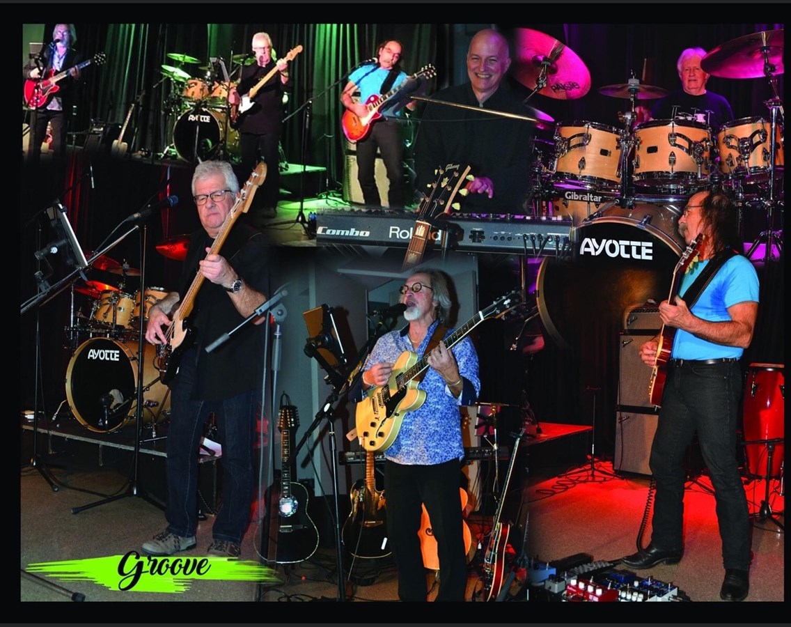 La formation rimouskoise Groove en spectacle le 14 juillet