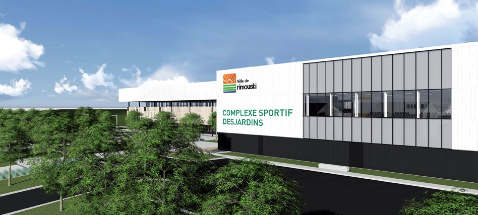 Complexe sportif Desjardins : les capacités d’accueil augmentées