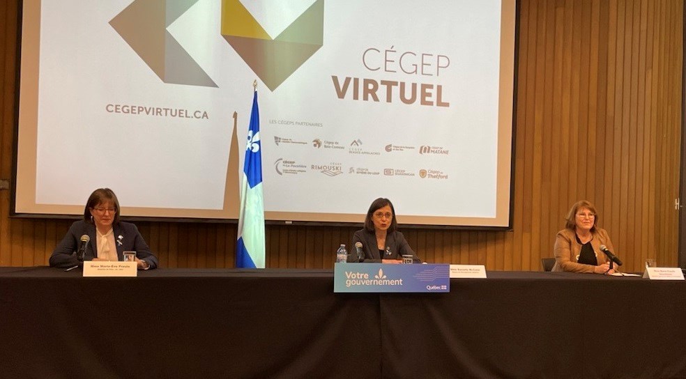 Québec annonce un financement récurrent de 325 000$ pour Cégep virtuel
