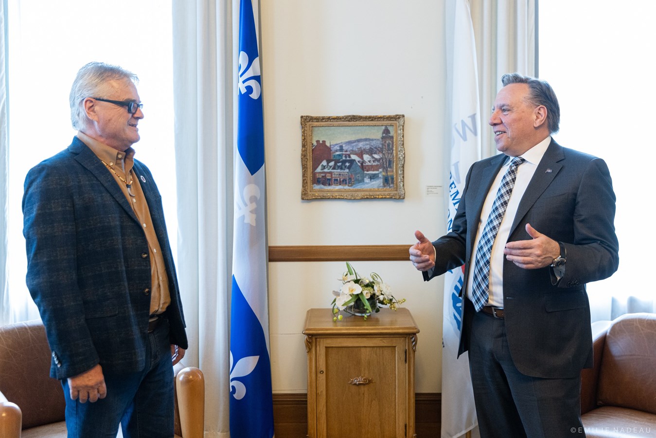 Québec et la Première Nation Wolastoqiyik Wahsipekuk concluent une entente qualifiée d’historique