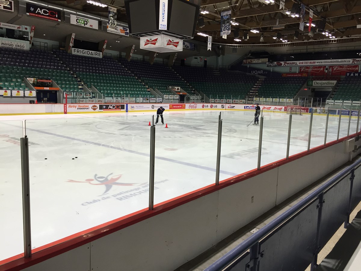 Visite au Colisée Financière Sun Life