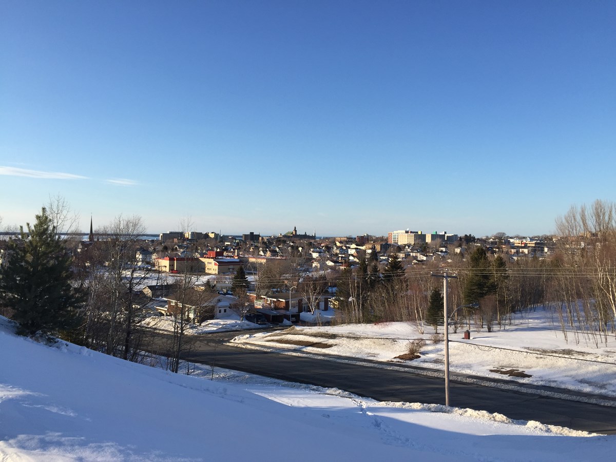 Belle journée sur Rimouski! Ça sent l'été!