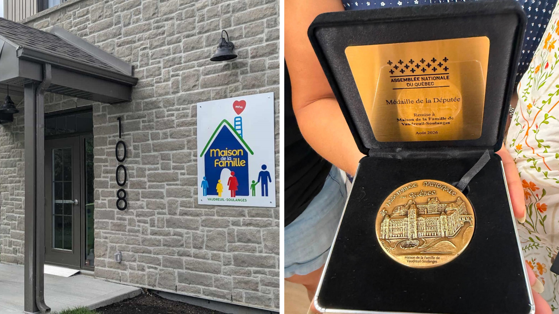 Médaille Maison Famille