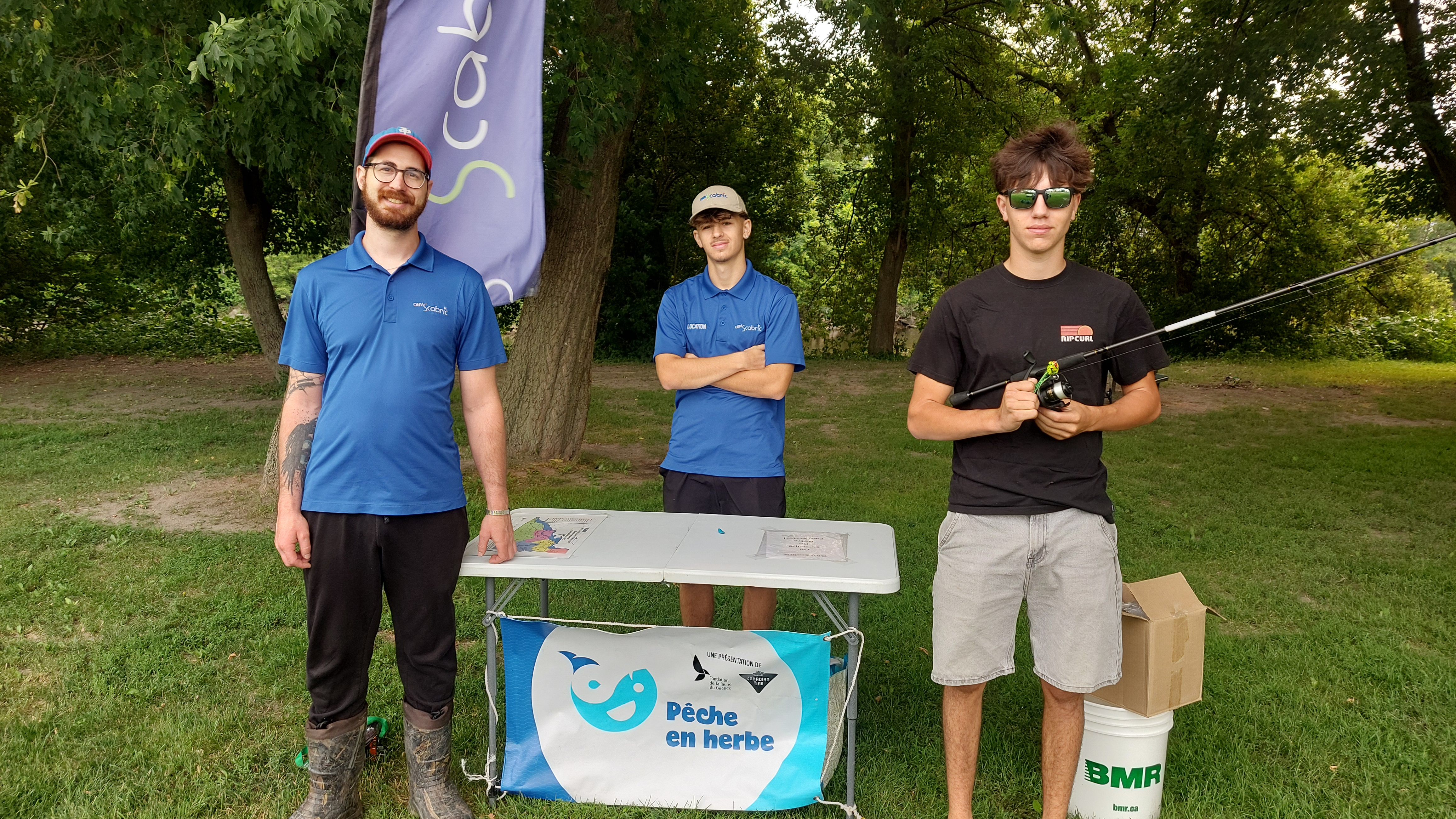 Des jeunes initiés à la pêche grâce à l'OBV SCABRIC